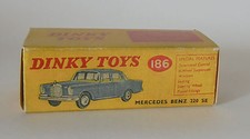 Repro box dinky 186 mercedes - repro,