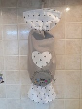 Sacca porta sacchetti grigia