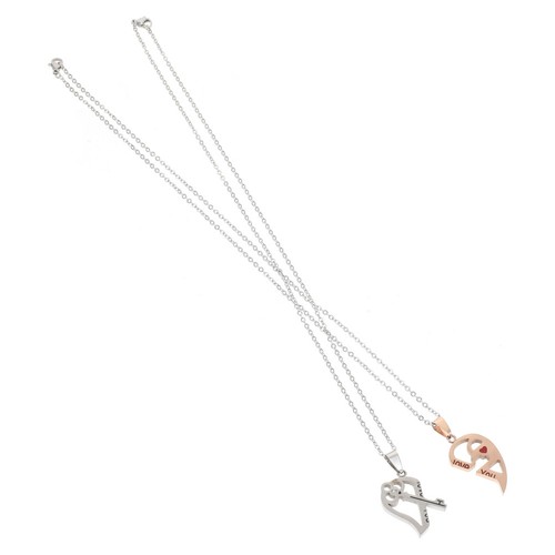 Pcs collana coppia - coppia, in