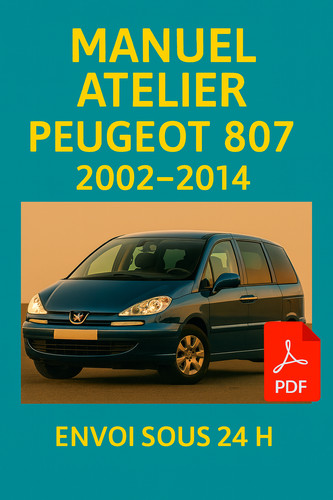 Manuel atelier peugeot - peugeot, 807