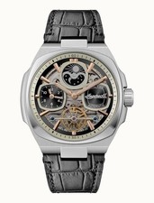 Orologio Uomo Ingersoll The Spirit Quadrante Scheletro Nero Casual Automatico I15801