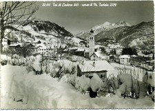 TAI DI CADORE BELLUNO Panorama invernale verso il Monte Tudaio