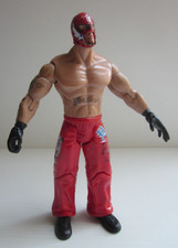 WWE Modellino Rey Mysterio-Jakks Pacific-Action Figure-Wrestling-17 cm-Anno 2003
