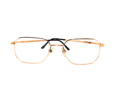 Giubileo 2000 iubileum montatura per occhiali da vista uomo vintage raro ORO