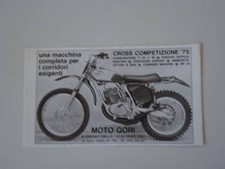 advertising Pubblicità 1975 GORI CROSS COMPETIZIONE
