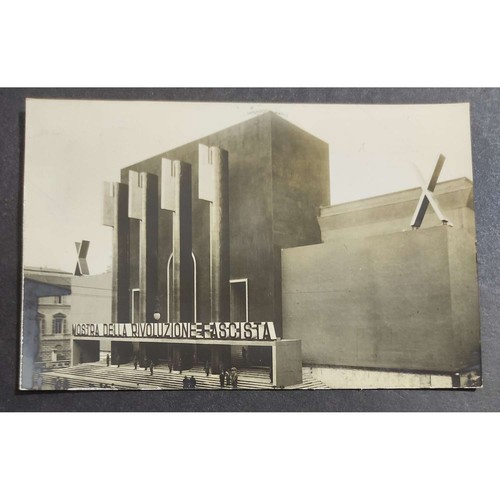 Cartolina roma mostra della - roma,