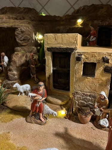 Presepe artigianale stile - artigianale, in