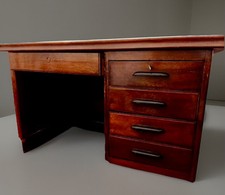 Scrivania anni ‘50 In ciliegio Vintage