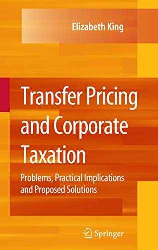 Transfer pricing and - and, corporate