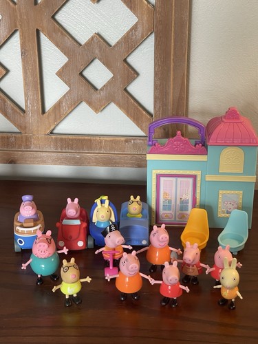 Peppa pig figure vehicle - pig, &