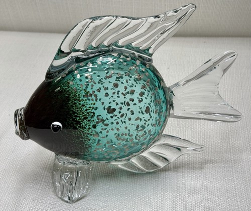 Scultura pesce bacio stile