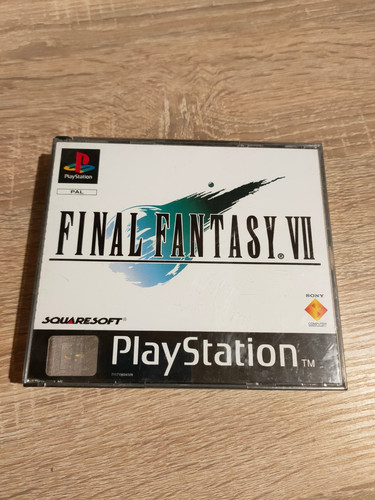 Sony ps1 final fanttasy - final, vii