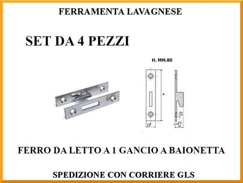 Ferro letto gancio a - letto,