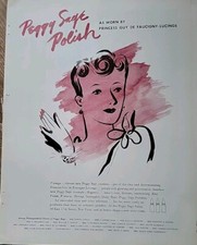 1938 Peggy Sage Salon manicure