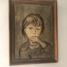 GRANDE DIPINTO anni 50 mercato