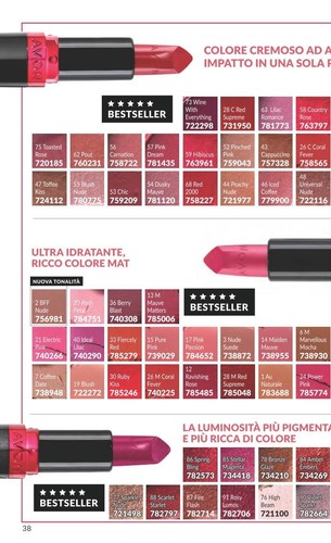 Rossetti avon ultra - rossetti, creamy