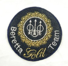 TOPPA PATCH BERETTA TEAM GOLD TIRO AL PIATTELLO TIRO AL VOLO OLIMPIADI FUCILE