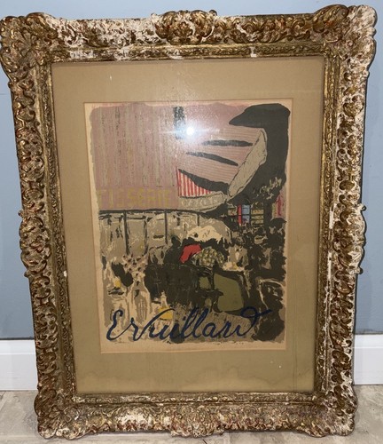 Edouard vuillard litografia - edouard,