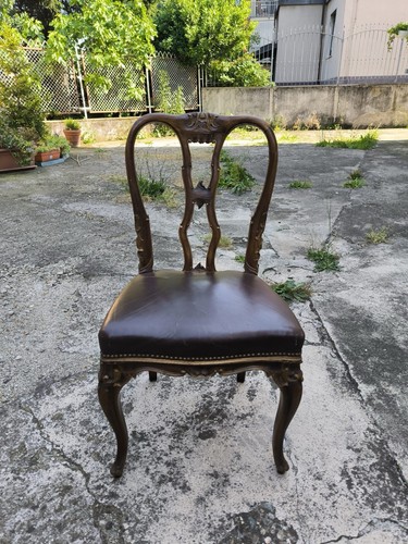 Sei sedie gruppo anni 50 - sedie,