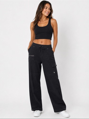 Pantalone donna athleta nero - donna,