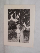 Vecchia foto di CASTEL MORRONE 13 agosto 1957 campagna giardino orto albero casa