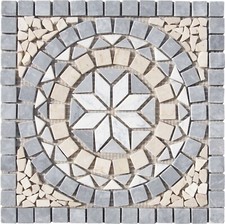 Rosoni 33x33 cm rosone mosaico