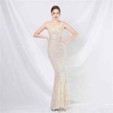 Vestito Abito Elegante Lungo