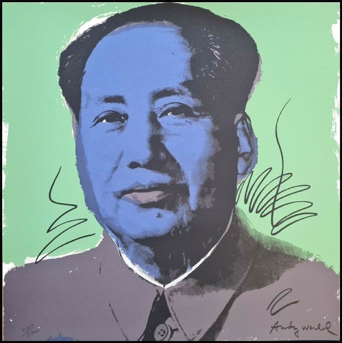 Andy warhol mao - andy, zedong