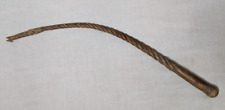 ANTICO MANICO FRUSTA FRUSTINO LEGNO  DA COLLEZIONE VINTAGE!!! 80 cm