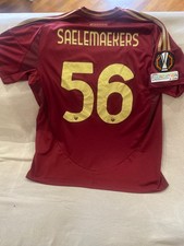 Maglia roma 25 - as, rossa