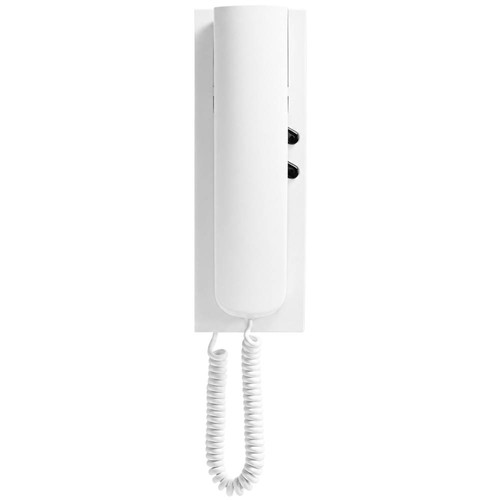 Citofono bianco parete con - bianco, da