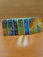 Set di 6 cofanetti in metallo