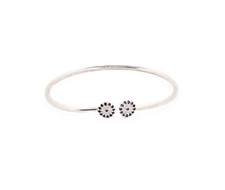 Bracciale aperto malocchio in