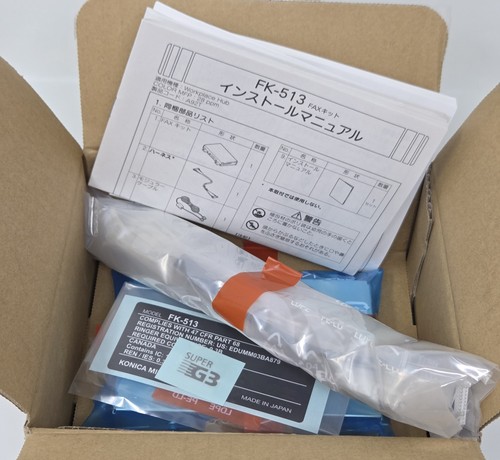 Kit fax konica minolta - minolta, fk-513