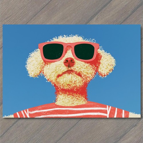 Occhiali sole art card - occhiali,
