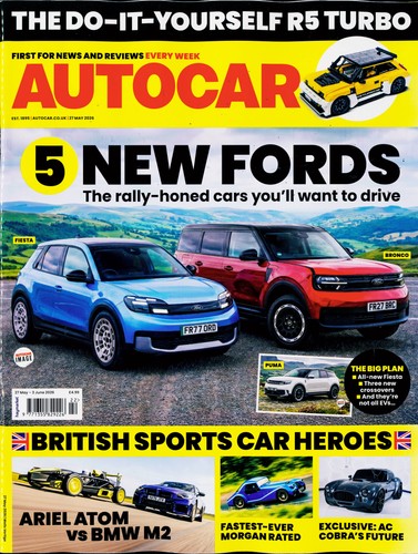 Autocar magazine 2026 - magazine, 27/05/2026
