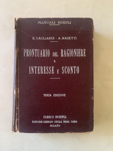 Manuale hoepli - manuale,