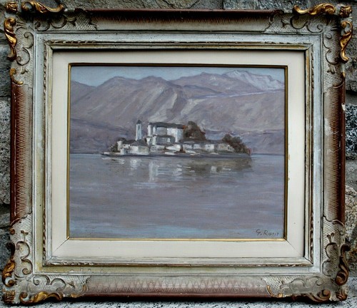 Quadro dipinto olio tavola - dipinto,