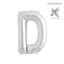 Palloncino lettera D colore