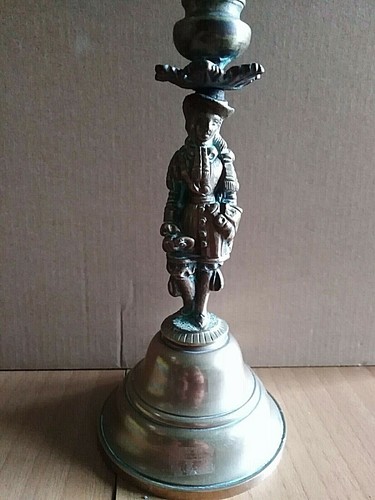 Scultura bronzo candelabro - scultura,