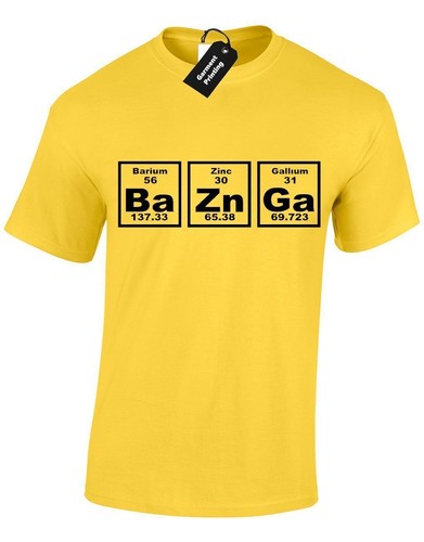 Maglietta uomo bazinga tavola - uomo,