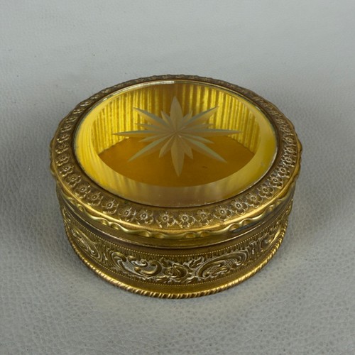 Scatola portagioie ottone - portagioie,