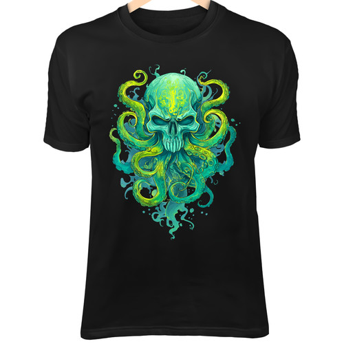 Camicia kraken skull - kraken,