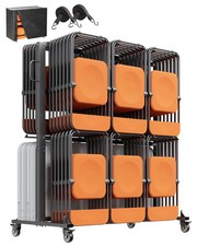 Folding Chair Rack Cart for 84