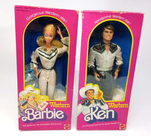 Western barbie ken - barbie, e