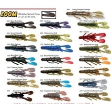 GAMBERO ZOOM ULTRAVIBE SPEED CRAW  BLACK BASS 3-1/2'' 