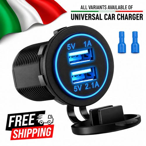Presa usb accendisigari 12v - usb,