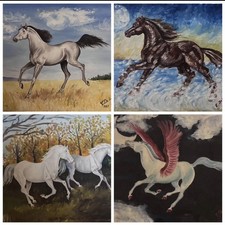 Quadro Olio su tela Soggetto
