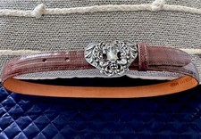 CINTURA E FIBBIA IN PELLE T