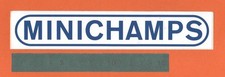 Adesivo Vintage Sticker Autocollant Aufkleber Modellismo MINICHAMPS